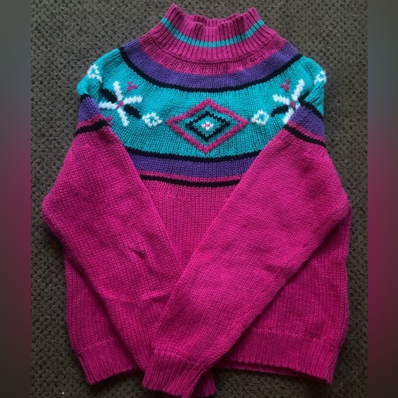 80’s coloured sweater - Picture 1 of 2